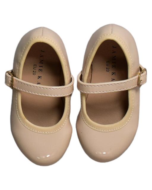 A Taupe Flats from Jamie Kay in size 12-18M for girl. (Front View)