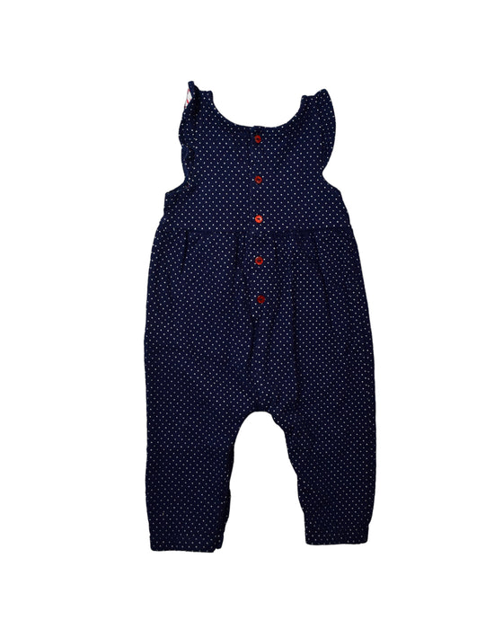 A Navy Jumpsuits from Du Pareil au même in size 6-12M for girl. (Back View)