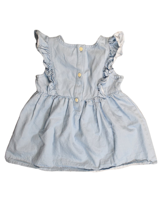 A Grey Sleeveless Dresses from Hunter + Boo in size 12-18M for girl. (Back View)