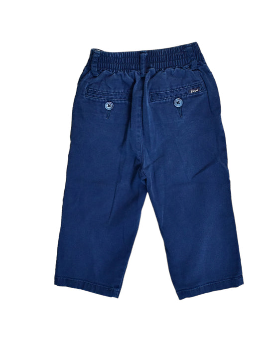 A Blue Casual Pants from Ralph Lauren in size 6-12M for boy. (Back View)