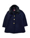 A Blue Coats from Crewcuts in size 7Y for girl. (Front View)