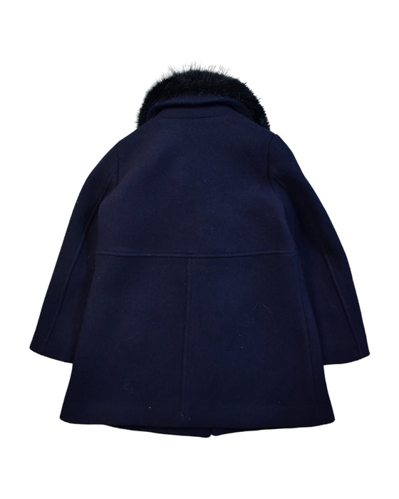 A Blue Coats from Crewcuts in size 7Y for girl. (Back View)