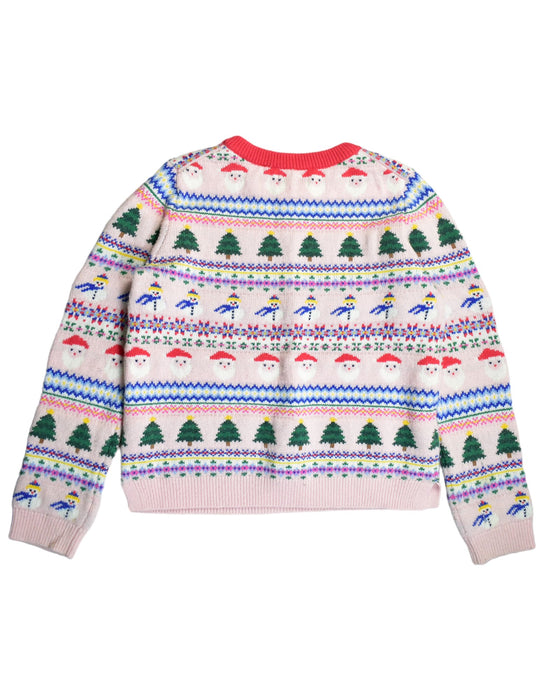 A Pink Knit Sweaters from Boden in size 9Y for girl. (Back View)