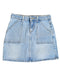 A Blue Short Skirts from Seed in size 8Y for girl. (Front View)