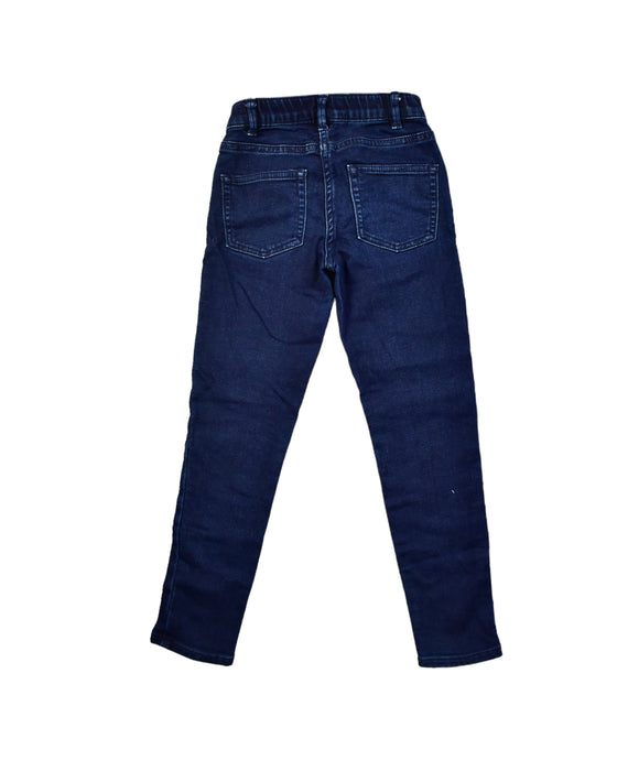 A Blue Jeans from Crewcuts in size 7Y for girl. (Back View)