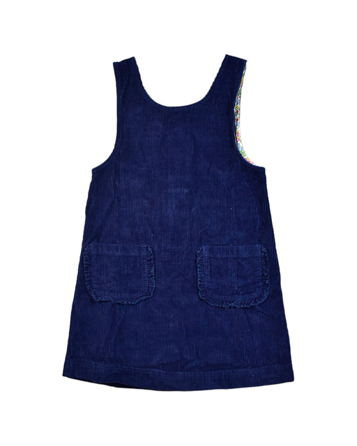 A Blue Sleeveless Dresses from Boden in size 8Y for girl. (Front View)