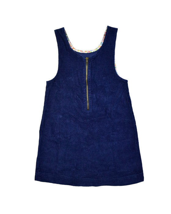 A Blue Sleeveless Dresses from Boden in size 8Y for girl. (Back View)
