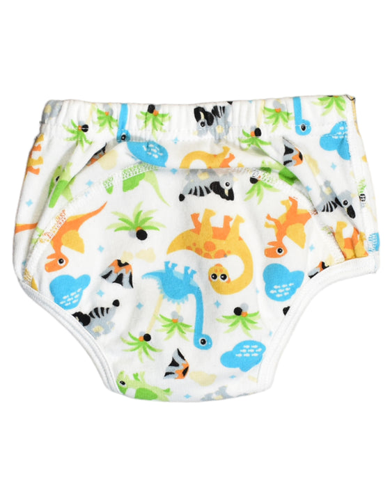 A White Swim Diapers from Bambino Mio in size 18-24M for boy. (Back View)