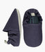 A Purple Slip Ons from Poco Nido in size 18-24M for boy. (Front View)