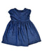 A Blue Sleeveless Dresses from Bonnie Jean in size 4T for girl. (Back View)