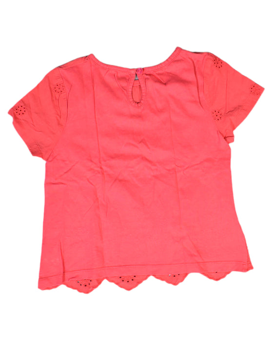 A Pink Short Sleeve Tops from John Lewis in size 4T for girl. (Back View)