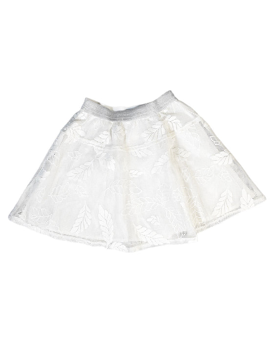 A White Short Skirts from Gingersnaps in size 12Y for girl. (Back View)