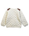 A White Sweatshirts from Les Enfantines in size 3T for boy. (Back View)