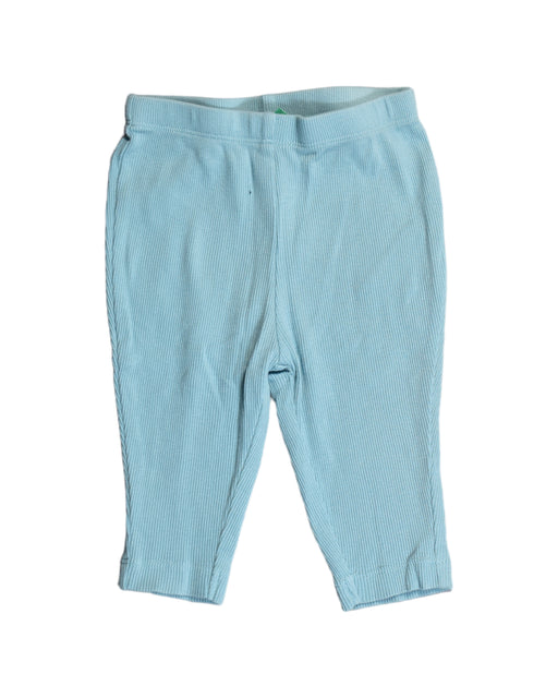 A Blue Sweatpants from Little Green Radicals in size 3-6M for girl. (Front View)