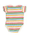 A Multicolour Bodysuits from Little Green Radicals in size 3-6M for girl. (Back View)