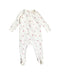 A White Jumpsuits from Seed in size 3-6M for girl. (Front View)