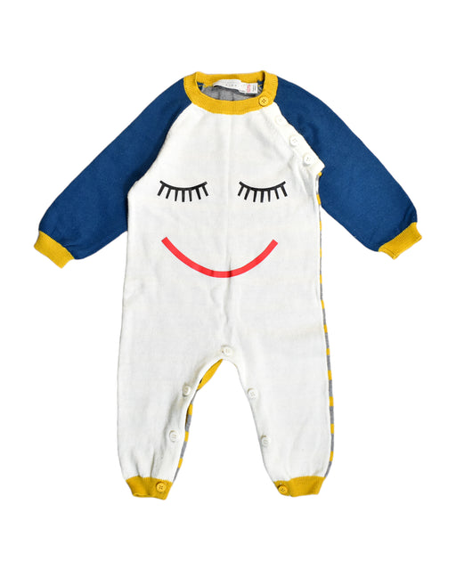 A White Jumpsuits from Stella McCartney in size 3-6M for boy. (Front View)