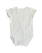 A White Bodysuits from Seed in size 3-6M for girl. (Back View)