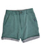 A Green Shorts from Baker by Ted Baker in size 5T for girl. (Front View)