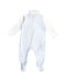 A White Jumpsuits from Jojo Maman Bébé in size 6-12M for boy. (Back View)