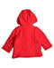 A Red Coats from Petit Bateau in size 6-12M for girl. (Back View)