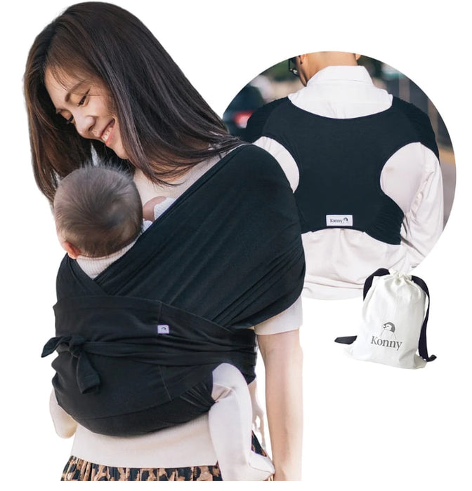 A White Baby Carriers from Konny in size O/S for neutral. (Back View)