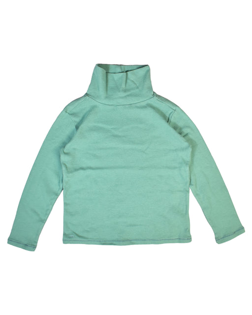 A Green Sweatshirts from Chateau de Sable in size 8Y for girl. (Front View)