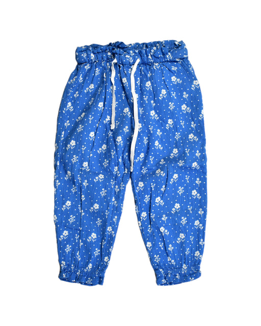 A Blue Casual Pants from Bout'Chou in size 6-12M for girl. (Front View)