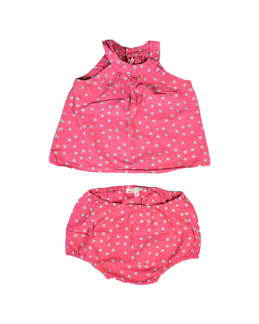 A Pink Dress Sets from Bonpoint in size 2T for girl. (Front View)