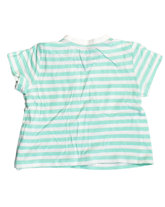 A Green T Shirts from Guess in size 6-12M for boy. (Back View)