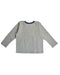 A Grey Long Sleeve Tops from The Little White Company in size 5T for boy. (Back View)