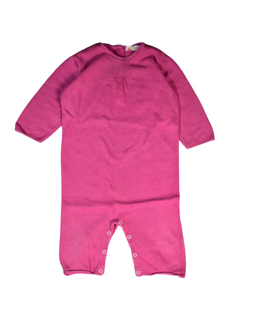 A Pink Jumpsuits from Bonpoint in size 6-12M for girl. (Front View)