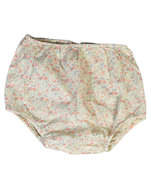 A Yellow Bloomers from Bonton in size 12-18M for girl. (Front View)