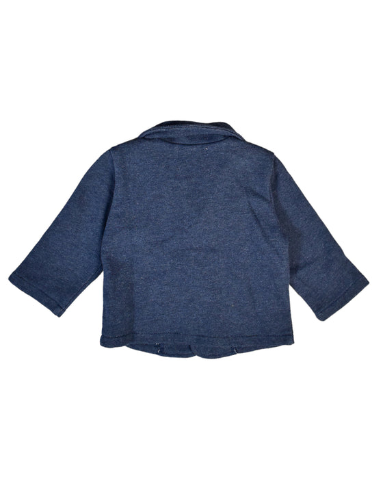 A Blue Coats from Chicco in size 3-6M for boy. (Back View)