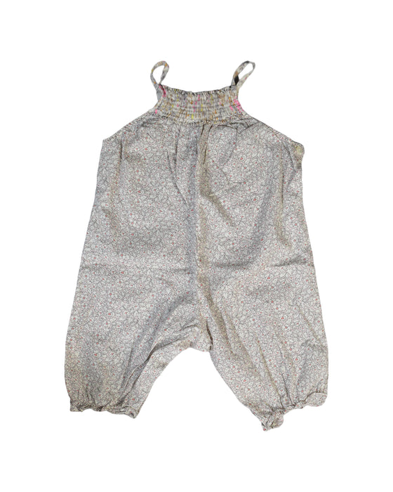 A White Rompers from Bonpoint in size 3-6M for girl. (Back View)