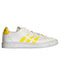A White Sneakers from Adidas in size 6T for boy. (Front View)