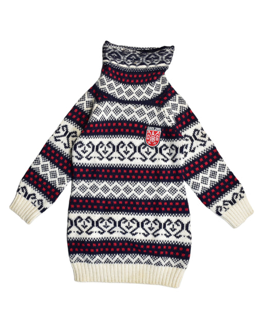 A Multicolour Knit Sweaters from Dolce & Gabbana in size 2T for girl. (Front View)