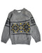 A Grey Knit Sweaters from Marie Chantal in size 6T for boy. (Front View)