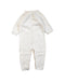 A White Onesies from Ovale in size 6-12M for boy. (Back View)