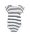 A White Bodysuits from Petit Bateau in size 18-24M for boy. (Back View)