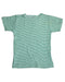 A Green T Shirts from Petit Bateau in size 3T for boy. (Back View)