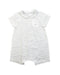 A White Rompers from The Little White Company in size 18-24M for girl. (Front View)