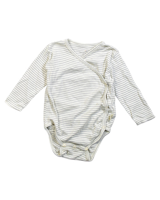 A White Bodysuits from Konges Sløjd in size 0-3M for boy. (Front View)