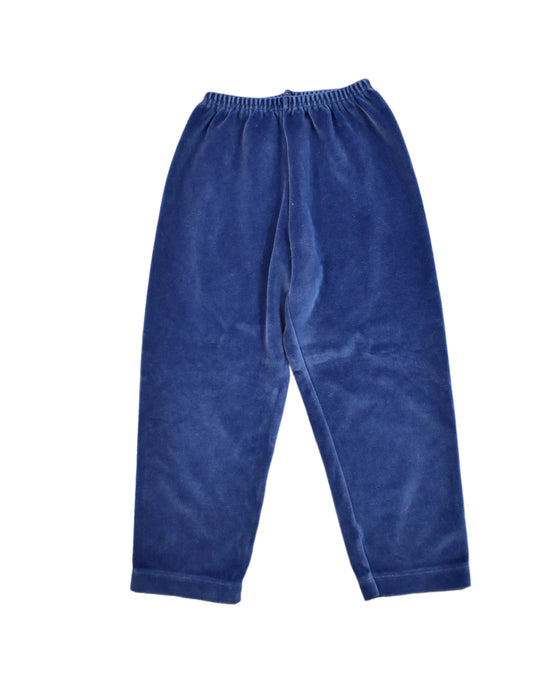 A Blue Sweatpants from Petit Bateau in size 4T for boy. (Front View)