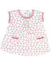 A White Sleeveless Dresses from Petit Bateau in size 0-3M for girl. (Front View)
