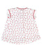 A White Sleeveless Dresses from Petit Bateau in size 0-3M for girl. (Back View)