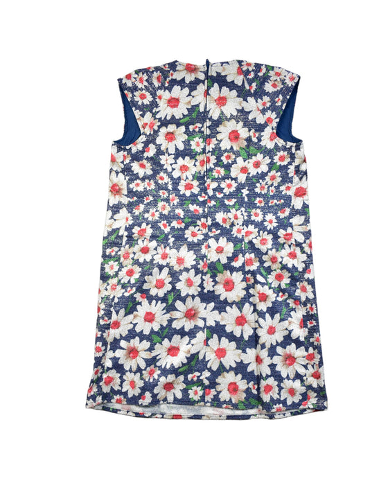 A Blue Sleeveless Dresses from Filou and Friends in size 8Y for girl. (Back View)
