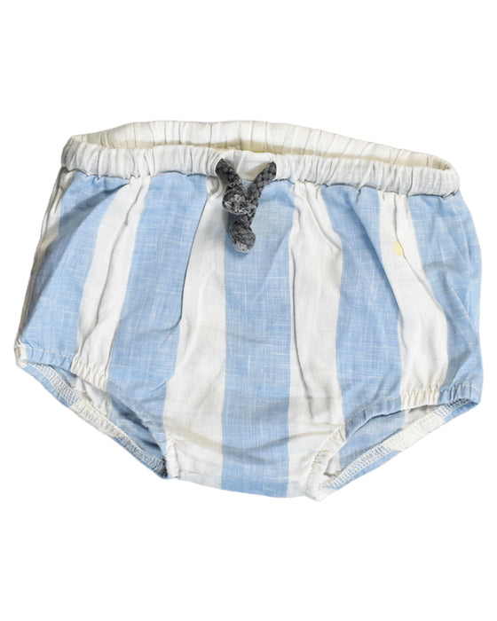 A Blue Bloomers from Bonpoint in size 12-18M for girl. (Front View)