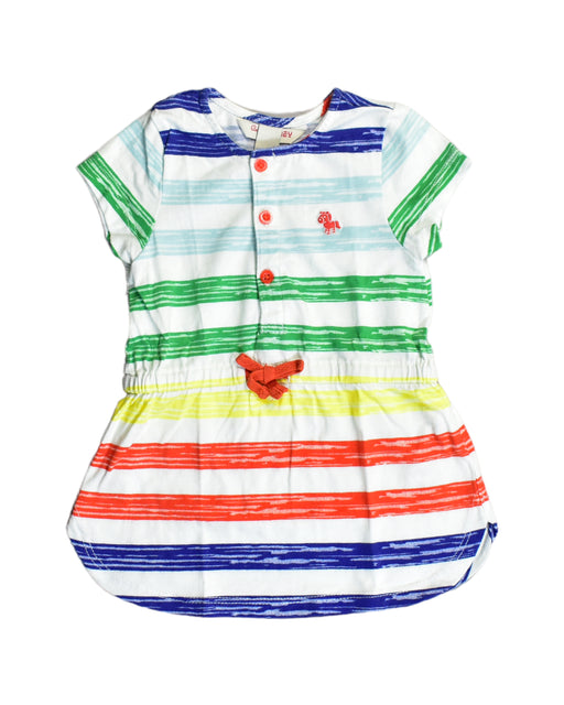 A Multicolour Short Sleeve Dresses from PONEY in size 0-3M for girl. (Front View)