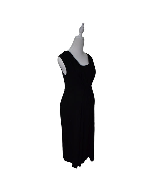 A Black Sleeveless Dresses from Spring in size M for maternity. (Front View)